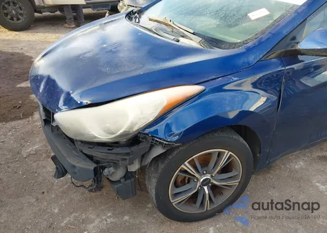 2013 Hyundai Elantra Gls z USA, uszkodzony, nr VIN KMHDH4AE0DU871924